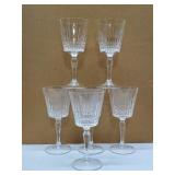 24% Lead Crystal J.G. Durand Stemmed Glasses