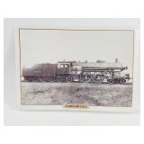 Train Picture with Info on Back  6.5 x 10" Class S