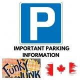 Parking Information PLEASE READ!!