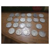 22) Morgan Silver Dollars -S- Mint