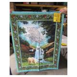 Psalms 23 quilt 33 x 43