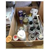 Assorted Spray Paint and Rust-Oleum Cabinet Transf