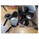 (2) Large Boxes of Assorted Cookware