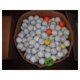 Several Top Flite Golf Balls