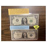 Silver Certificate & Barr Dollar