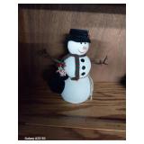 Decorative Snowman Figure