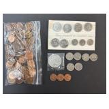 Lot of Canadian coins