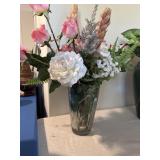 Artificial Flowers with Vase