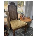 Fancy Cane Back French Style Side Chair