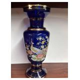 Vintage Cobalt Blue Glass Vase