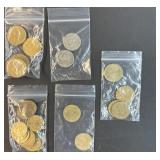 Foreign coins