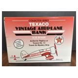 TEXACO VINTAGE AIRPLANE BANK 0841