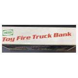 Hess Toy fire truck bank