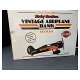 Harley Davidson airplane bank