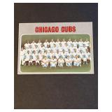 Vintage Chicago Cubs Team Baseball Card #593