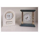 Desk clocks marble