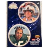 Vintage Terry Bradshaw/Bart Star Football Card #4