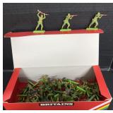 Box of Britains Deetail Military Die Cast Soldiers