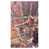 LIGHTED FALL DECORATED TRELLIS 4