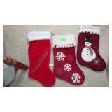 3 CHRISTMAS STOCKINGS