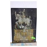 FRAMED SAINT GEORGE & THE DRAGON PUZZLE 16 x 24