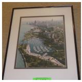 SIGNED BOB HORSCH PHOTO MICHIGAN AVE CHICAGO IL