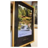 SIGNED BRUCE THOMPSON PHOTO GENEVA LAKE 22 x 32