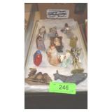 VINTAGE & NEWER MANGER FIGURINES