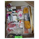 ASST. SEWING NOTIONS- CORDING, SEAM BINDING, ETC