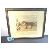 1935 Equestrian Horse Racing "Discovery" Jockey