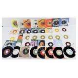 40 Pc Assorted Artists 45s