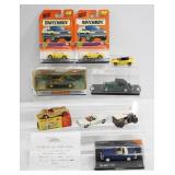 9 Pc Assorted Die Cast Dinky Cars