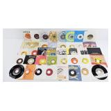 40 Pc Assorted Artists 45s