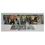 10pc Various Star Wars Series Comics