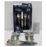 New 20pc Henckels Cottage Stainless Steel Flatware