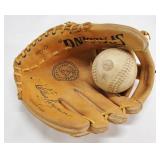 Spalding Dave Kingman Baseball Glove & Ball