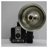 Bakelite Kodak Brownie Hawkeye Camera w Flash