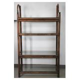 Rattan Display Shelf (Glass Shelves)