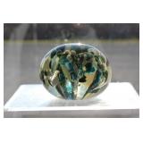 Vintage Glass Paperweight