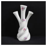 Limoges Porcelain 3 Stem Bud Vase