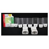 New 8Pc Sunbeam + 2 Lightmates LED Night Lights