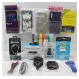 15 Pc New Phone Cases / Screen Protectors ++