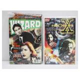 2pc The X Files Topps Magazine & Comic