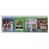 3 Sealed XBOX ONE Games + One PS4 Games