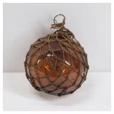 Antique Hand Blown Glass Fishing Float