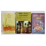 3pc Assorted Cookbooks