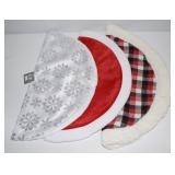 3 NEW Mini Tree Skirts 20"