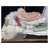 Very large lot of assorted tablecloths