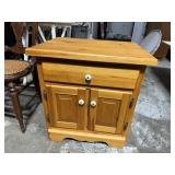 Pine night stand