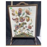 Antique fire screen